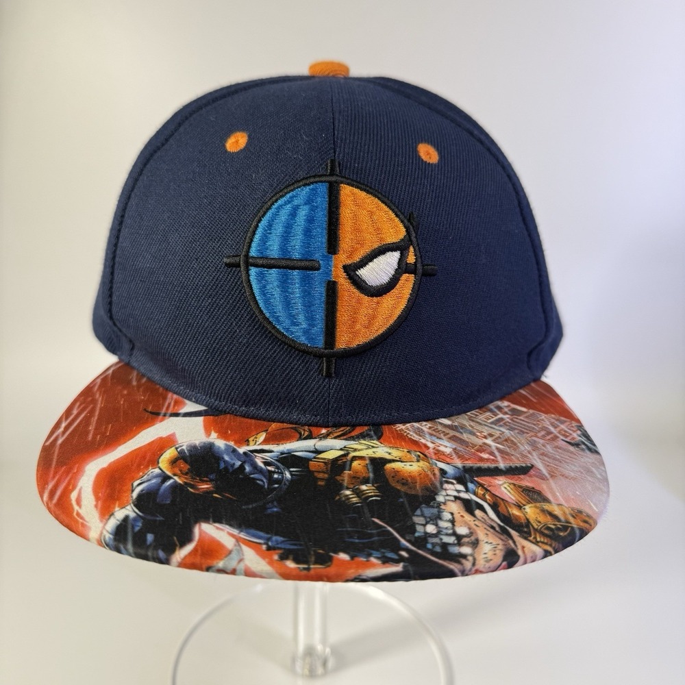 Justice League Deadshot Six Flags Snapback Hat Baseball Cap Embroidered‎ Logo